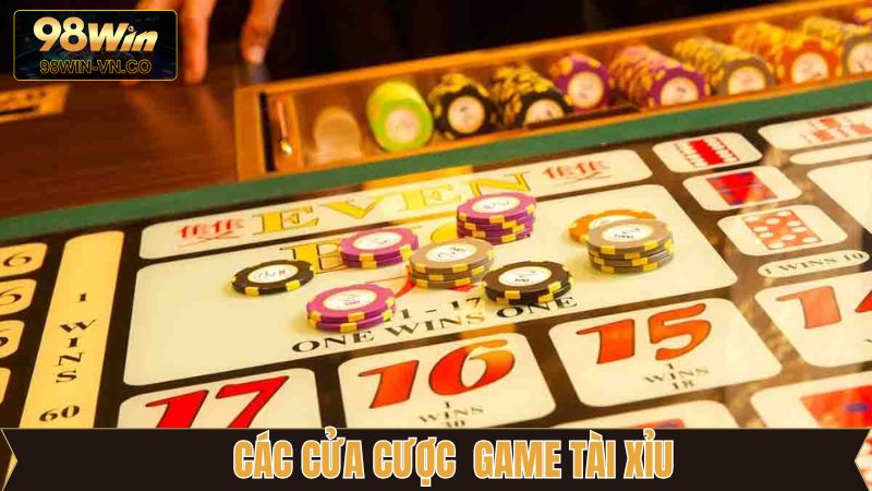 Các cách thức cược tài xỉu hấp dẫn